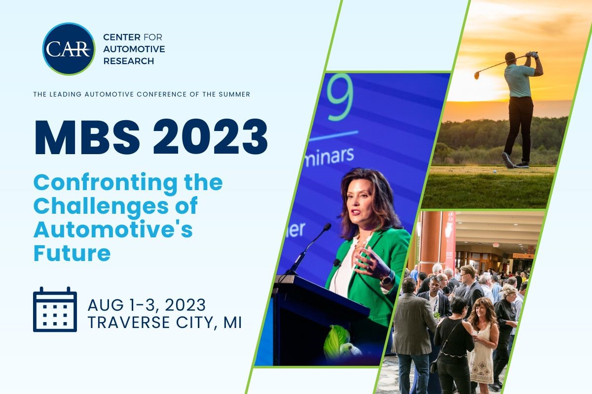 Suppliers Can Rev Up Auto's Future at CAR MBS Bianchi PR